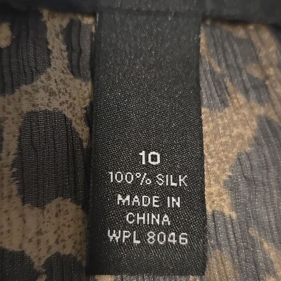 INC International Concepts Brown Tan Bell Sleeve Peplum Blouse - Picture 12 of 12